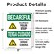 Signmission Safety Culture Sign, 3.5 in Width, Vinyl Decal, Rectangle, Bilingual OS-2PACK-BC-D-35-L-10067 - alternate 2
